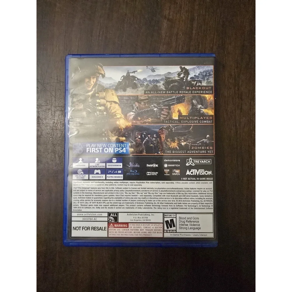 Call of Duty: Black Ops 4 - Sony PlayStation 4